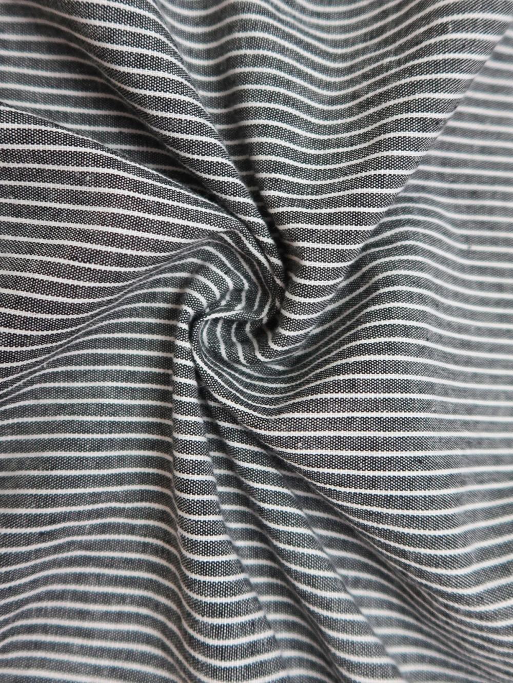 Stripe Basic Loose Kimono