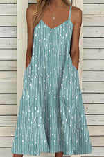 Floral Two-Piece Tank Dress With Open Front
