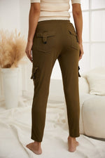 Women's Soft Leggings Back Pockets Yoga Pants