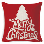 Christmas Print Casual Pillowcase