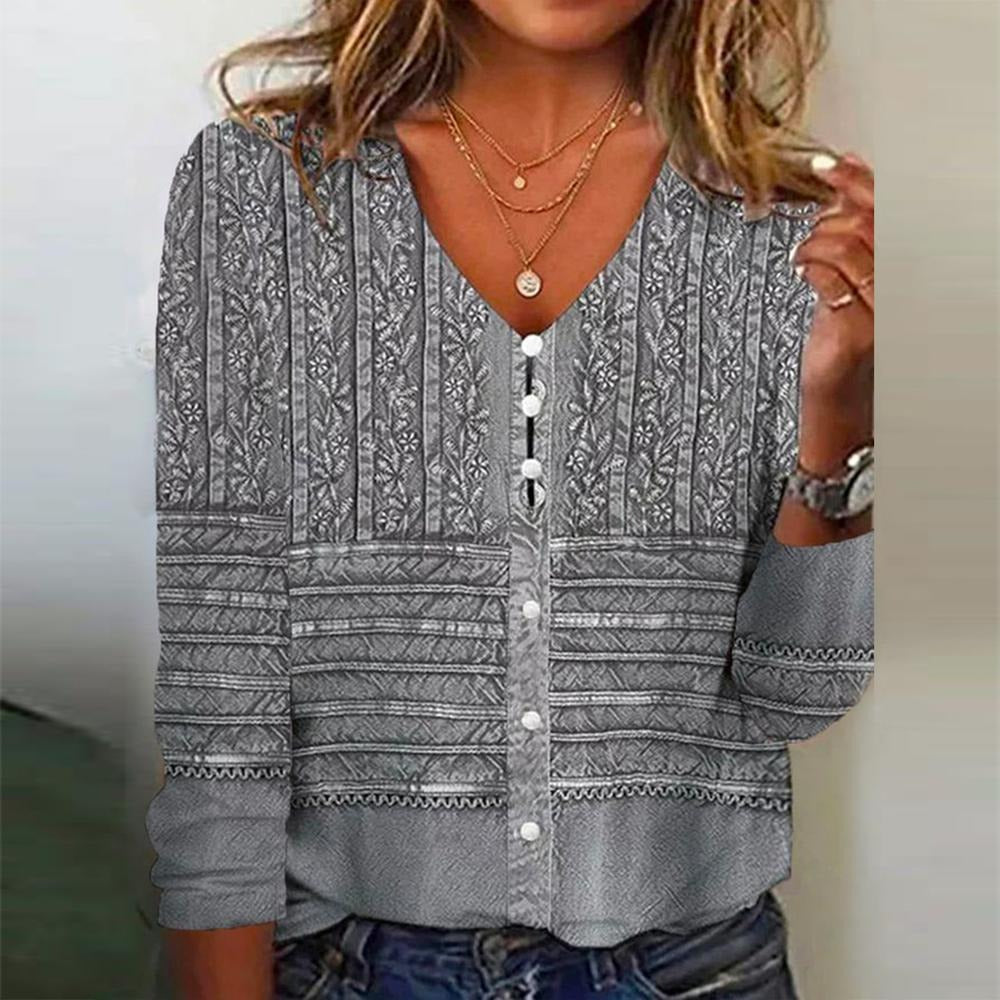 Plain Long Sleeve Print Sweatshirt