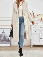 Solid Hoodie Long Sleeve Teddy Jacket